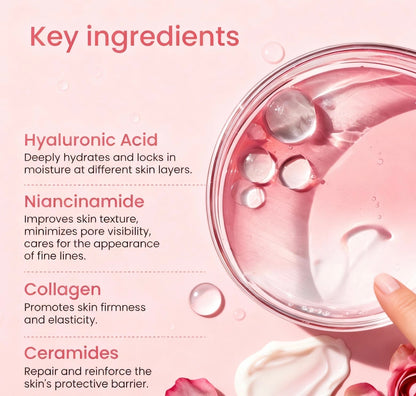 75ml Collagen Peel-off Mask Night Wrapping Mask Facial Mud 50g Collagen Jelly Cream Firming Skin Moisturizing Face Masks Cream