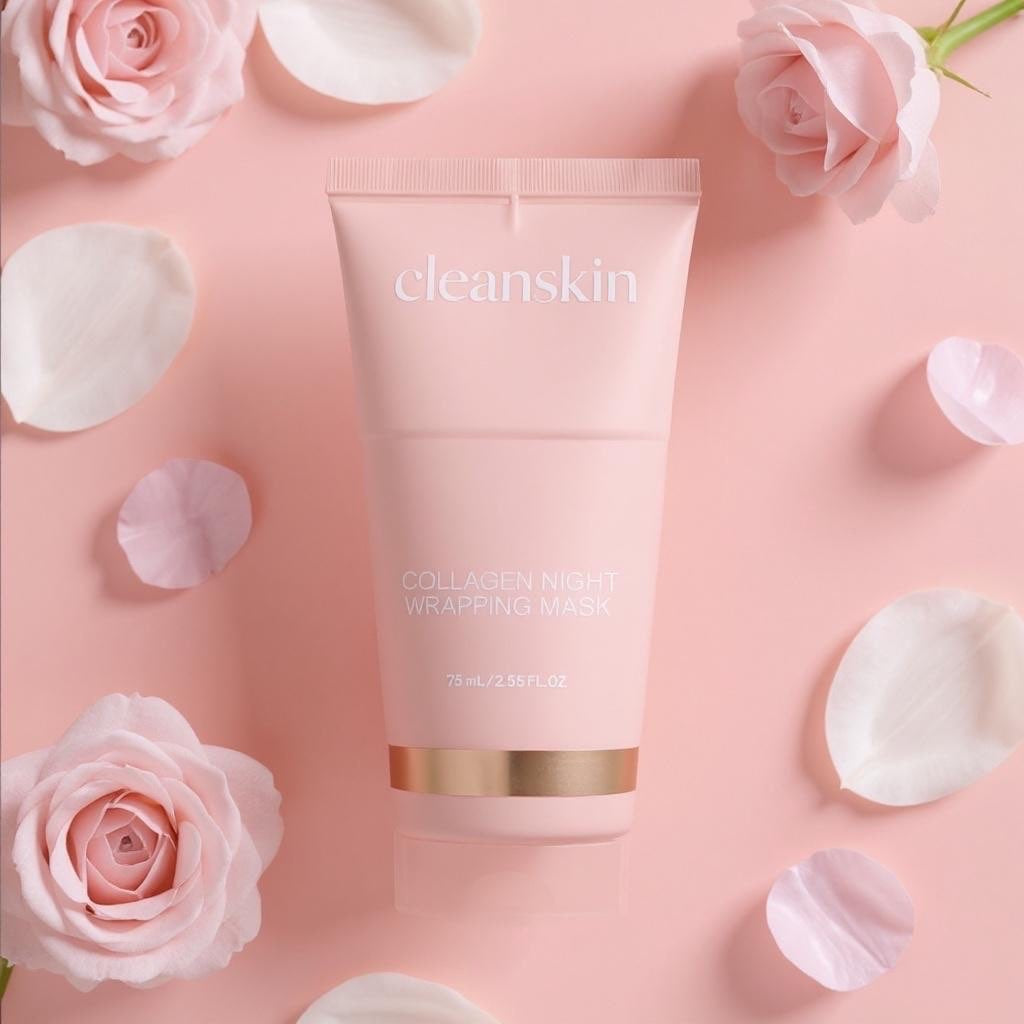 75ml Collagen Peel-off Mask Night Wrapping Mask Facial Mud 50g Collagen Jelly Cream Firming Skin Moisturizing Face Masks Cream